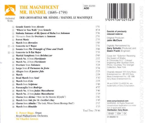 The Magnificent Mr Haendel