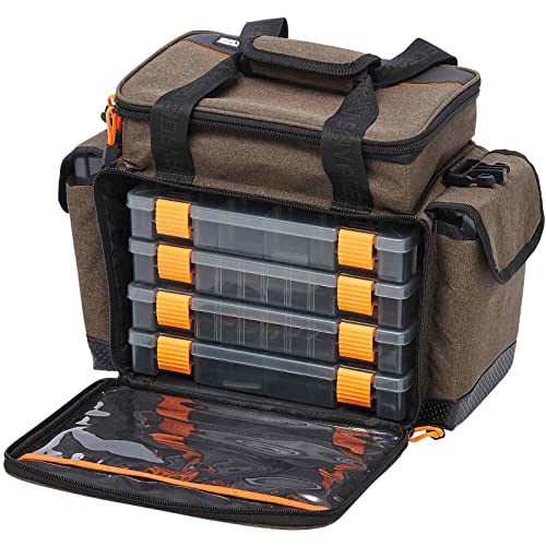 Savage Gear - Ködertasche inkl. 6 Boxen Angeltasche Tacklebox Köderbox Köderbehälter
