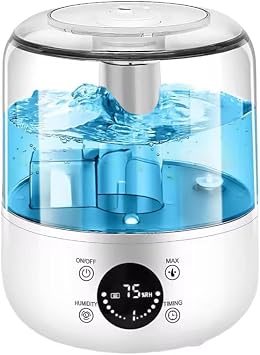 3 Liter Air Humidifier Ultrasonic Steam Machine Humudifier/Aromatherapy Device Diffuser