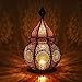 Gadgy ® Farol Arabe (36 cm) l para Velas y Luces eléctricas l Interior y Exterior Decoración l Resistente al Viento l Estilo marroquí-árabe/Indio-Oriental l Hecho a Mano
