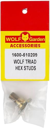 Wolf Triad Hex Studs