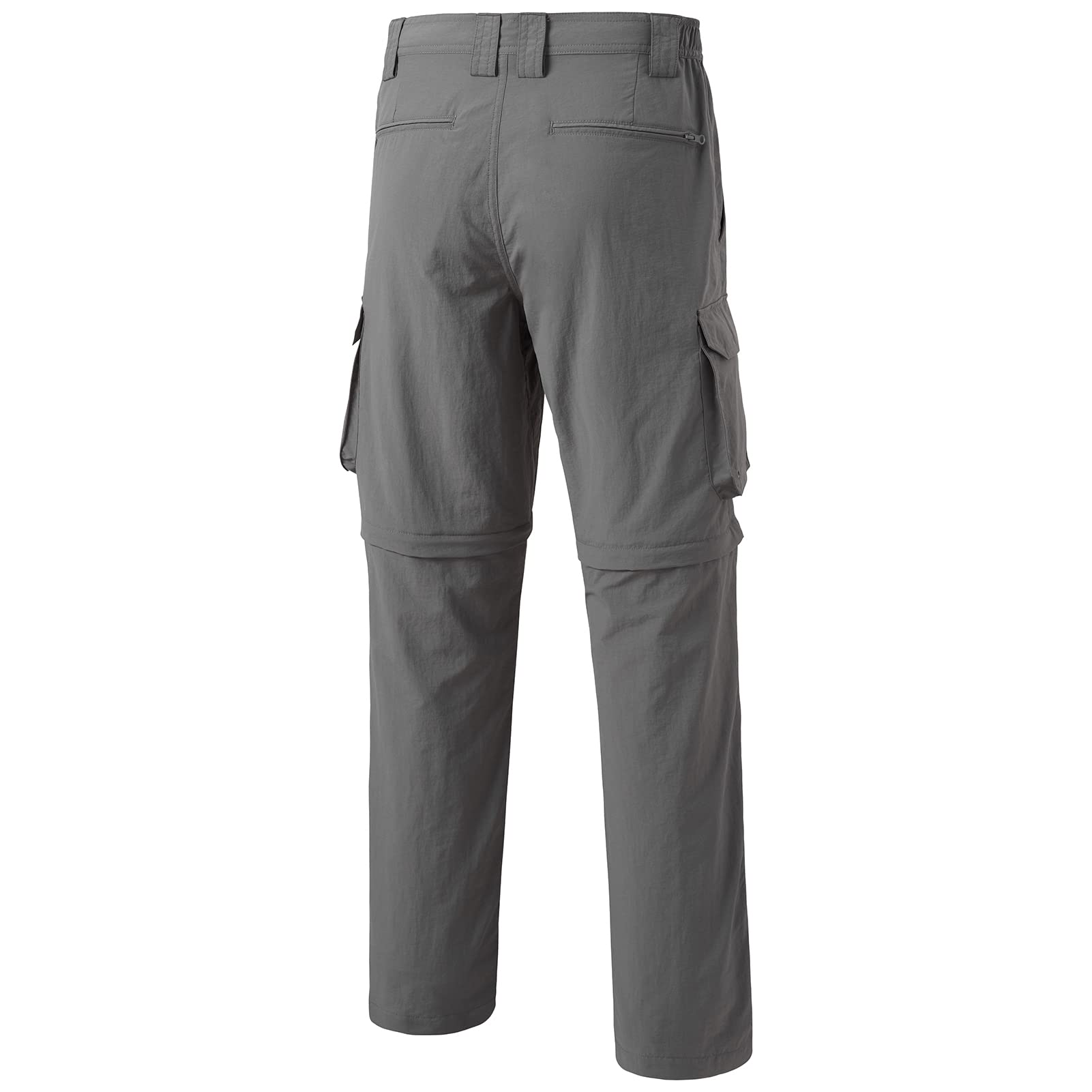 Bassdash Pantalons de Randonnée Homme avec Fermeture éclair,Pantalon d'extérieur à Séchage Rapide Shorts,Résistant à l'eau Léger Protection Solaire UPF50+
