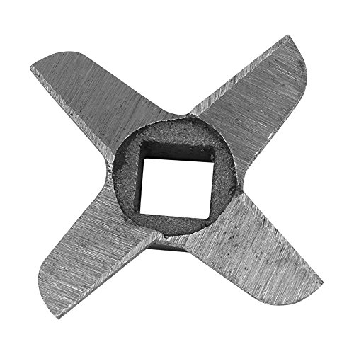 Picadora de Carne Cuchillo Tamaño 5 Profesional en Forma de Cruz Cocina de Acero Profesional Pequeño Electrodoméstico Picadora de Carne Cuchilla Picadoras Cortador Parte # 8 (No.8)