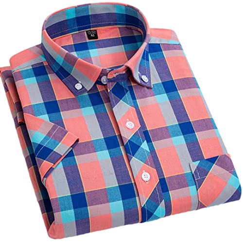 Chemise d'été à manches courtes pour vos terrasses et sorties décontractées en coton