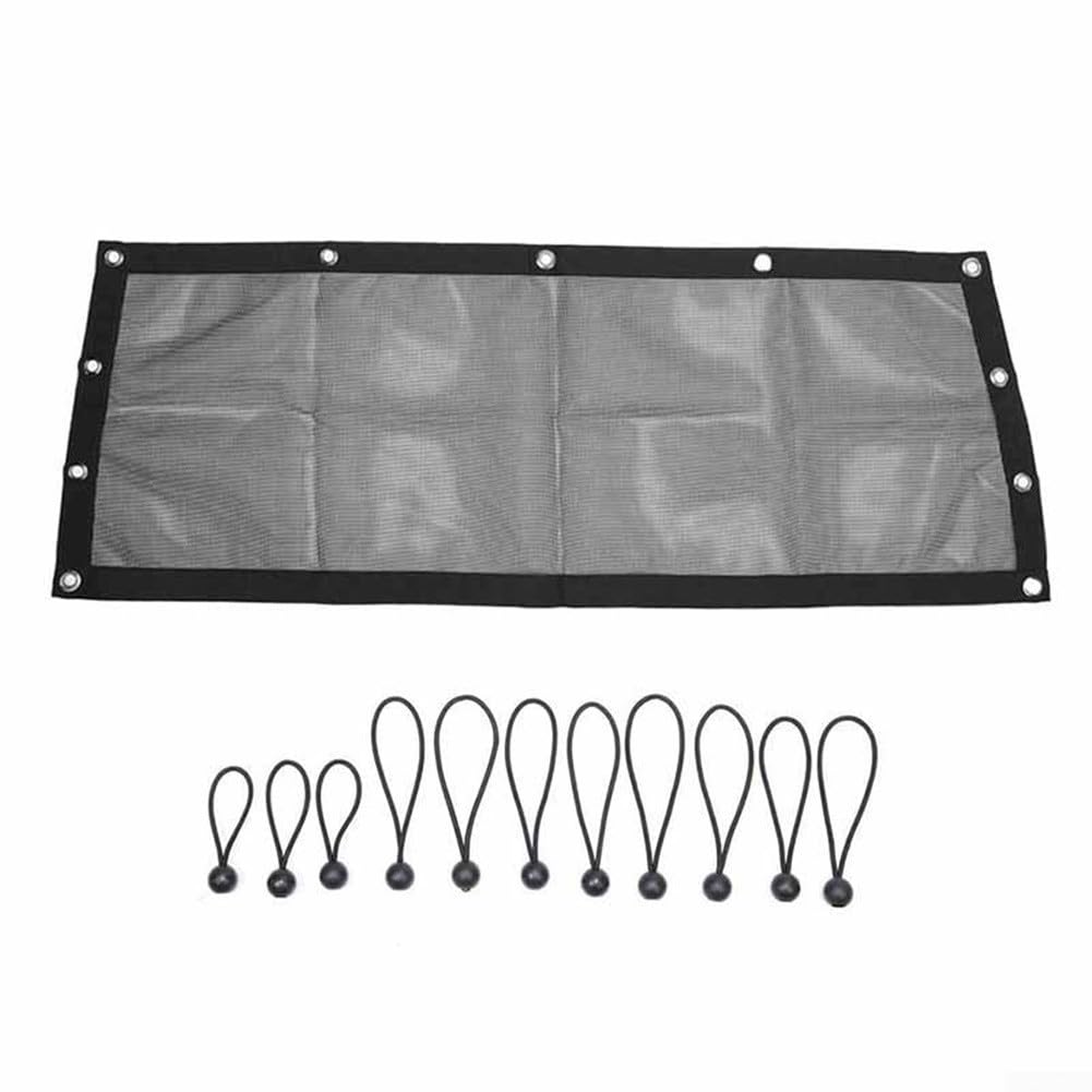 Red de ventana trasera UTV con protección UV y malla anti-polvo para Polaris RZR Pro