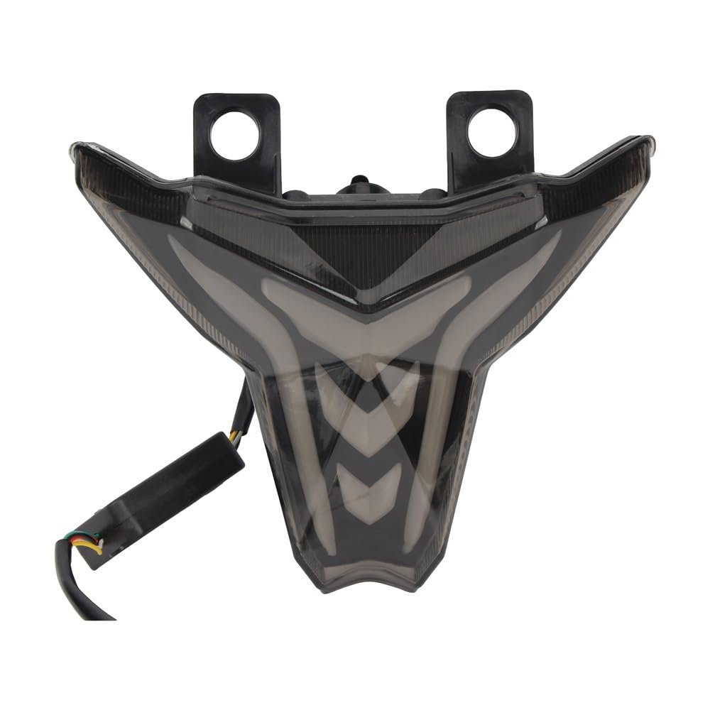 Luz trasera de freno para rutas nocturnas en moto ZX 4RR y Z1000 intermitente integrado visibilidad 8