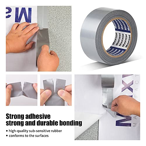 image for Maxwel Manufacturing Duct Tape Heavy Duty Waterproof - 1.88 in 35 Yard