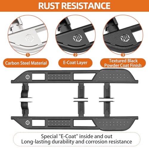 Estribos laterales para Lexus GX460 2010-2023 acero resistentes miniatura 6