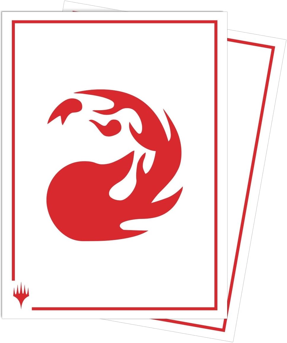 Ultra ProMana 8 105ct Apex Deck Protector Sleeves - Mountain for Magic: The Gathering, Protect & Store Collectible Cards, Sports Cards, MTG, D&D Cards, Sized to Fit Standard Size Cards