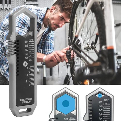 Multi-outils en acier inoxydable de poche Generico avec clés réglables légères - 3