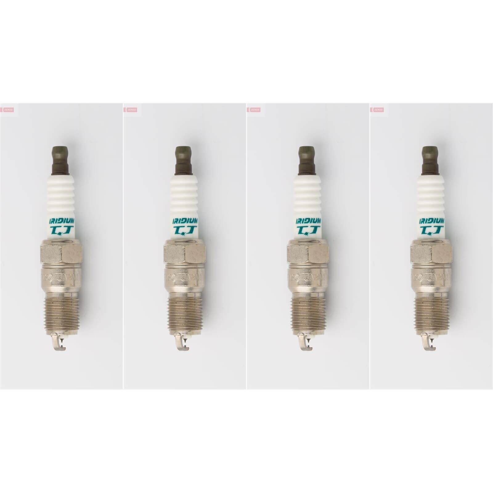 4x Denso Iridium TT Zündkerzen IT20TT | 4x IT20TT passend für 4-Zylinder Alpine A310 Aston