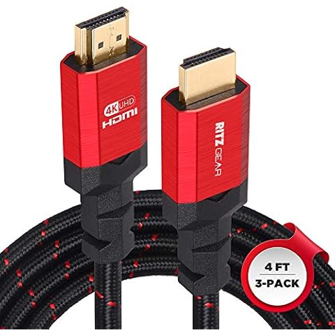Ritz Gear 4K HDMI Cable 1.2m Cover