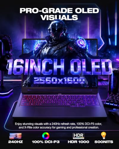 Image of Lenovo Legion Pro 7i Gaming Laptop 16 inch WQXGA OLED Intel Ultra 9 275HX