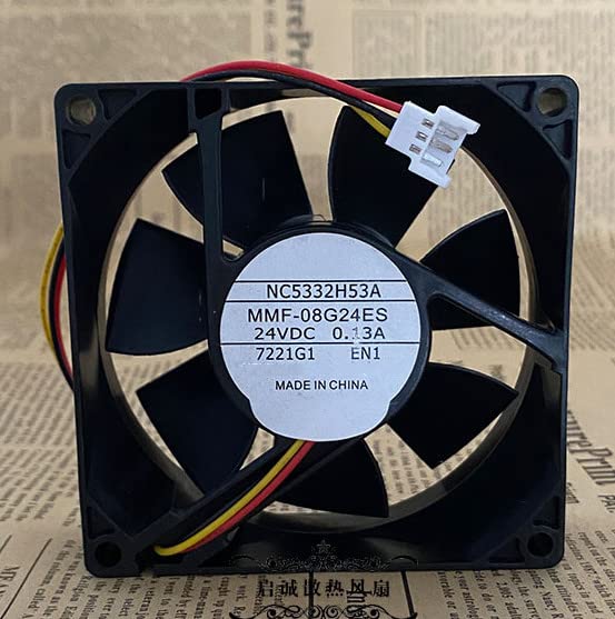 Ventilateur de refroidissement 24V 80x25 mm pour extracteur d'air châssis