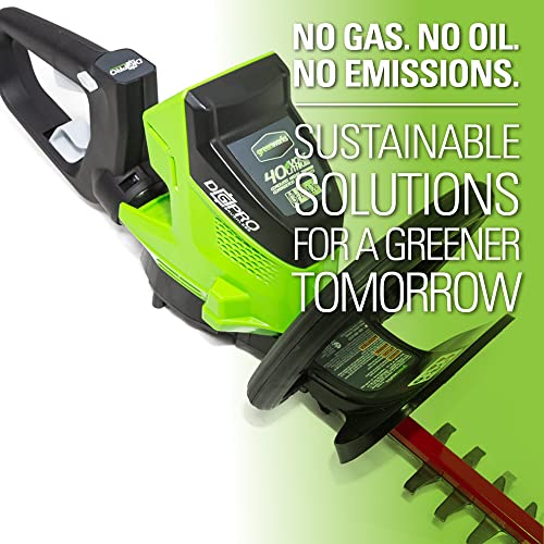 Greenworks 40V 24" Brushless Cordless Hedge Trimmer, Tool Only #TOP7
