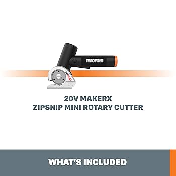 Worx 20V MAKERX WX745L.9 ZipSnip Mini Rotary Cutter (Tool