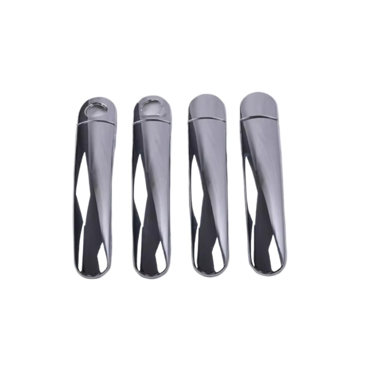 Feoosvx E For Vw For Golf 5 Mk5 For V For Rabbit 1K 2004-2009 Gloss Black Chrom Car Door Handl Covers Accessories Styling Stickers Door Handl Handl Side(E)