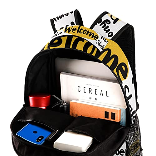Sac à dos décontracté pour femme grande capacité multicolore - 4