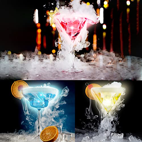 Windy City Novelties - 12 Pack - Multi Color Light-Up Led Ice Cubes With Changing Lights | For Bulk Party Favors St. Patrick’s Day Party Supplies #TOP2