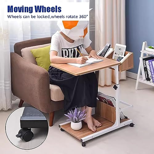 Table d'appoint en bois pour ordinateur portable et canapé-lit