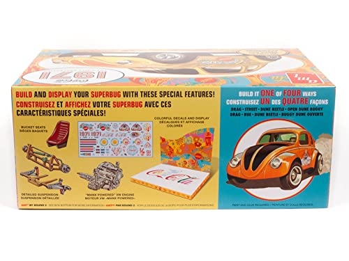 Modelo a escala Volkswagen Superbug 1:25 AMT miniatura 3