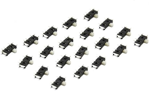 Gikfun Interruptor de palanca Micro Slide SMD OnOff 7 Pin para Arduino (paquete de 20 piezas) AE1073