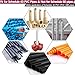 1 Inch PVC Pipe Reamer with Triple Blade, PVC Socket Saver Fitting Saver with 1/4-Inch Hex Shaft, Plastic Pipe Fitting Reamer Plumbing Tool for Sch.40 CPVC ABS Socket Hub,Fit Standard 1/2