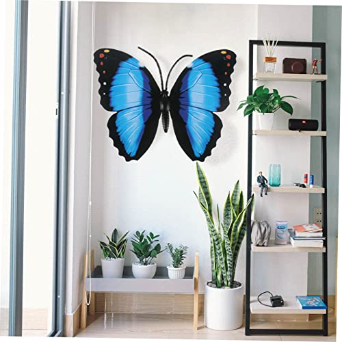 Veemoon Estátuas De Gramado De Borboleta De Jardim 3D Adesivos De Parede Artificiais Para Decoração