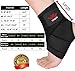 Vinaco 2 Pack Breathable & Strong Ankle Brace for Sprained Ankle, Stabilize Ligaments, Prevent Re-Injury Compression Foot Brace for Men & Women with Adjustable Wrap, Ankle Support for Men