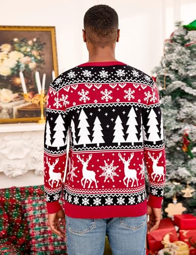 Pull de Noël hommes doux et chaud pour oublier le froid - 4