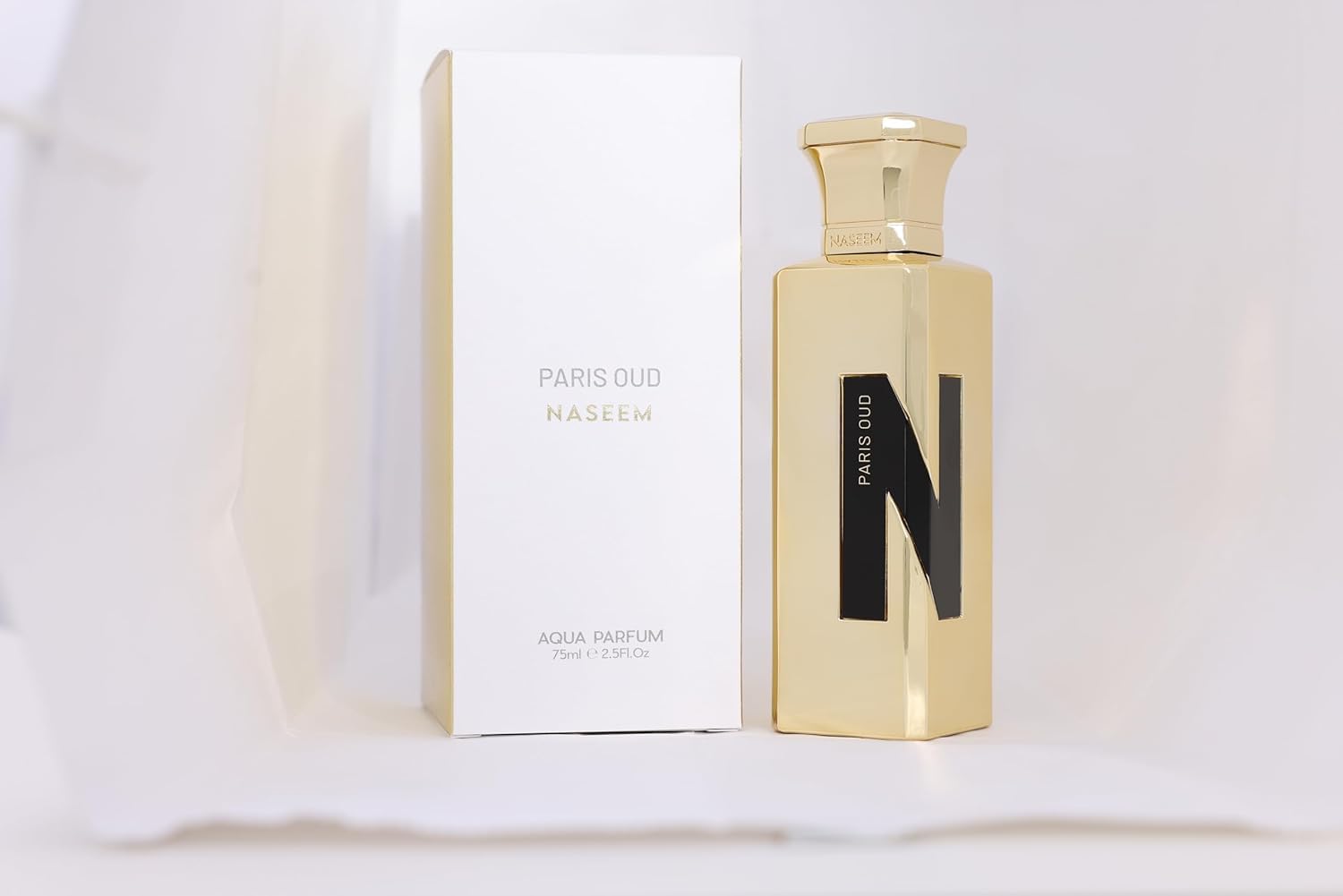 Amazon.com : NASEEM Paris Oud Aqua Parfum 75ml - Eau De Parfum For