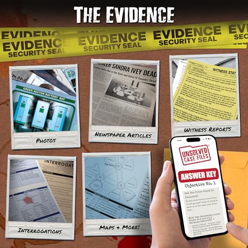 Unsolved Case Files juego misterio asesinato miniatura 5