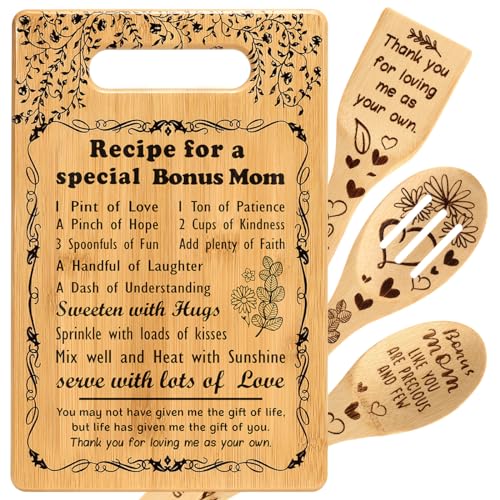 Great Gifts for Bonus Mom from Daughter Son Dad Best Bonus Mom Ever Gifts Christmas...