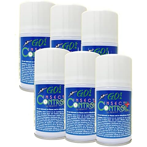 GO! Insect Control VORRAT: 6x Spray-Dosen zu 250ml Cover