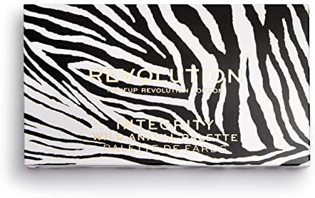 Makeup Revolution Eyeshadow Palette,Wild Animal Integrity,Face Make Up,Compact Eye Shadow Palette by Revolution Beauty,Bold Colors