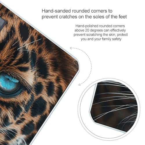 Báscula Digital de Baño con Diseño de Leopardo 400lb miniatura 4
