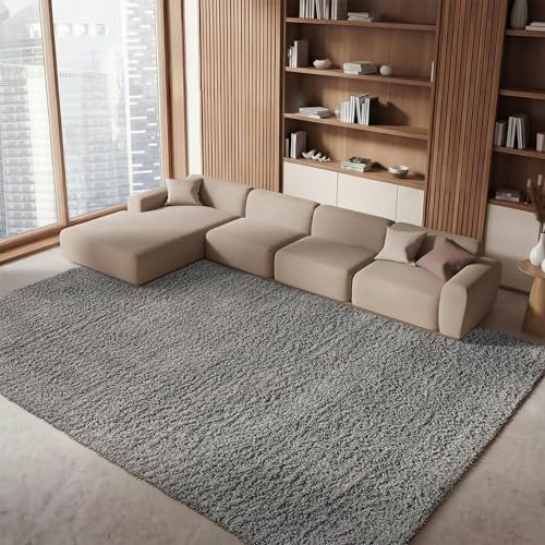 SAFAVIEH August Shag Collection Accent Rug - 2 x 5 Beige Solid Design Non-Shedding & Easy Care 1.5-inch Thick Ideal for High Traffic Areas in Entryway Living Room Bedroom AUG200D product thumbnail 18