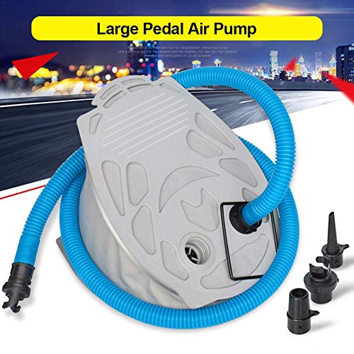 AITOCO 9-inch Inflatable Pump,Quick-Fill Foot Pump,Fast Air Pump Inflator Deflate Single Stage Foot Pedal Air Pump for Kayak Boat 9L