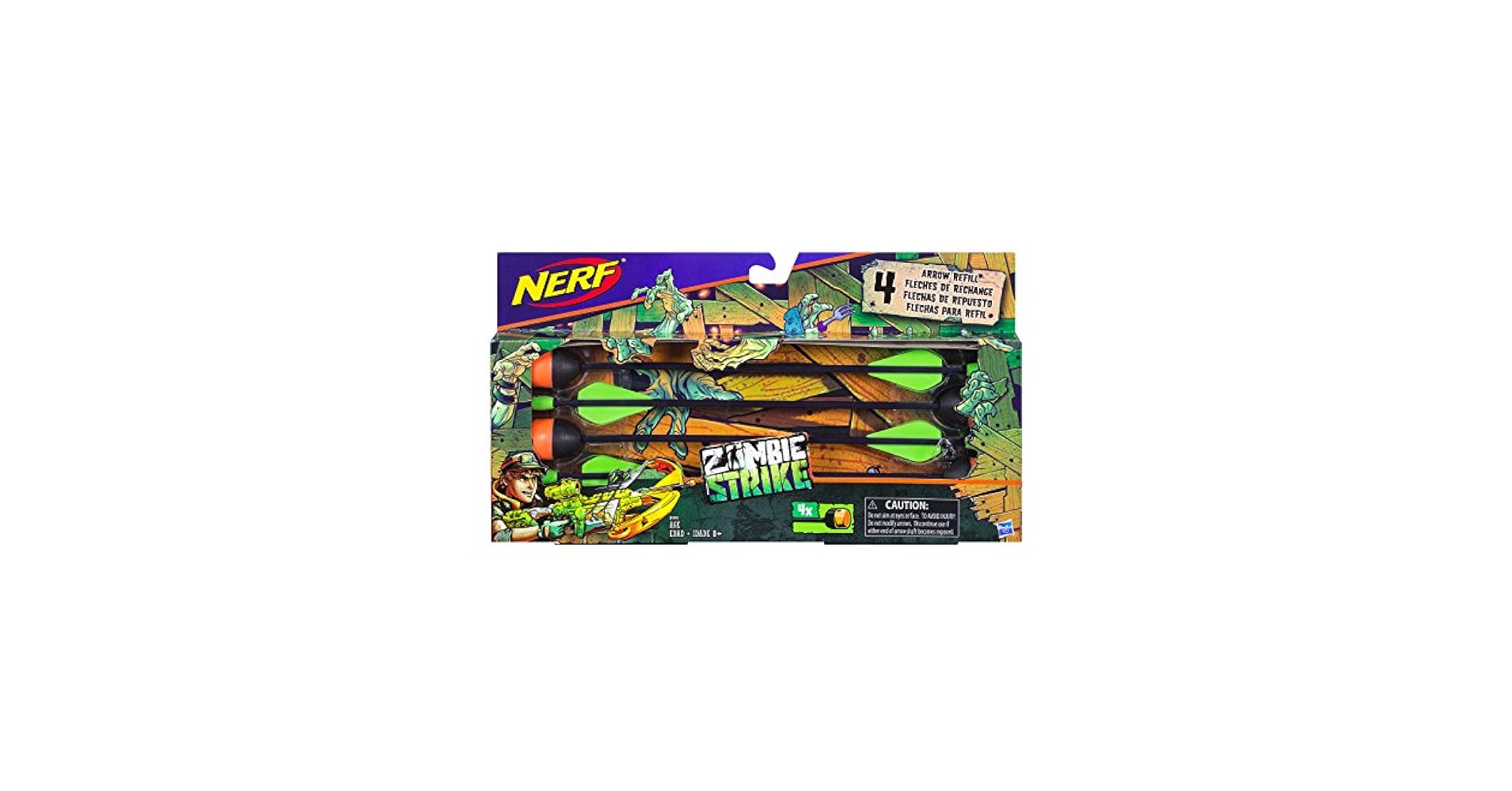 Amazon.com: Nerf Zombie Strike Arrow Refill : Hasbro: Toys