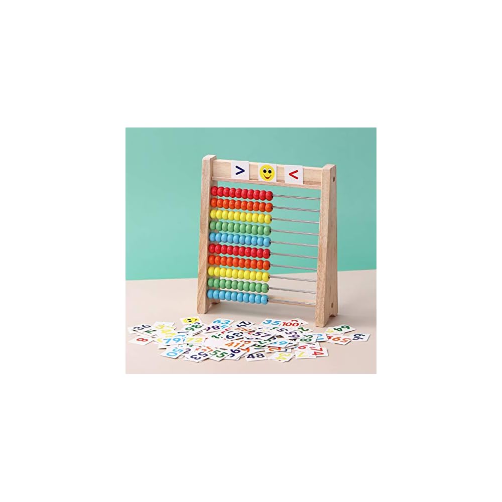 Educational Abacus for Kids Math - 10 Row Wooden Philippines | Ubuy