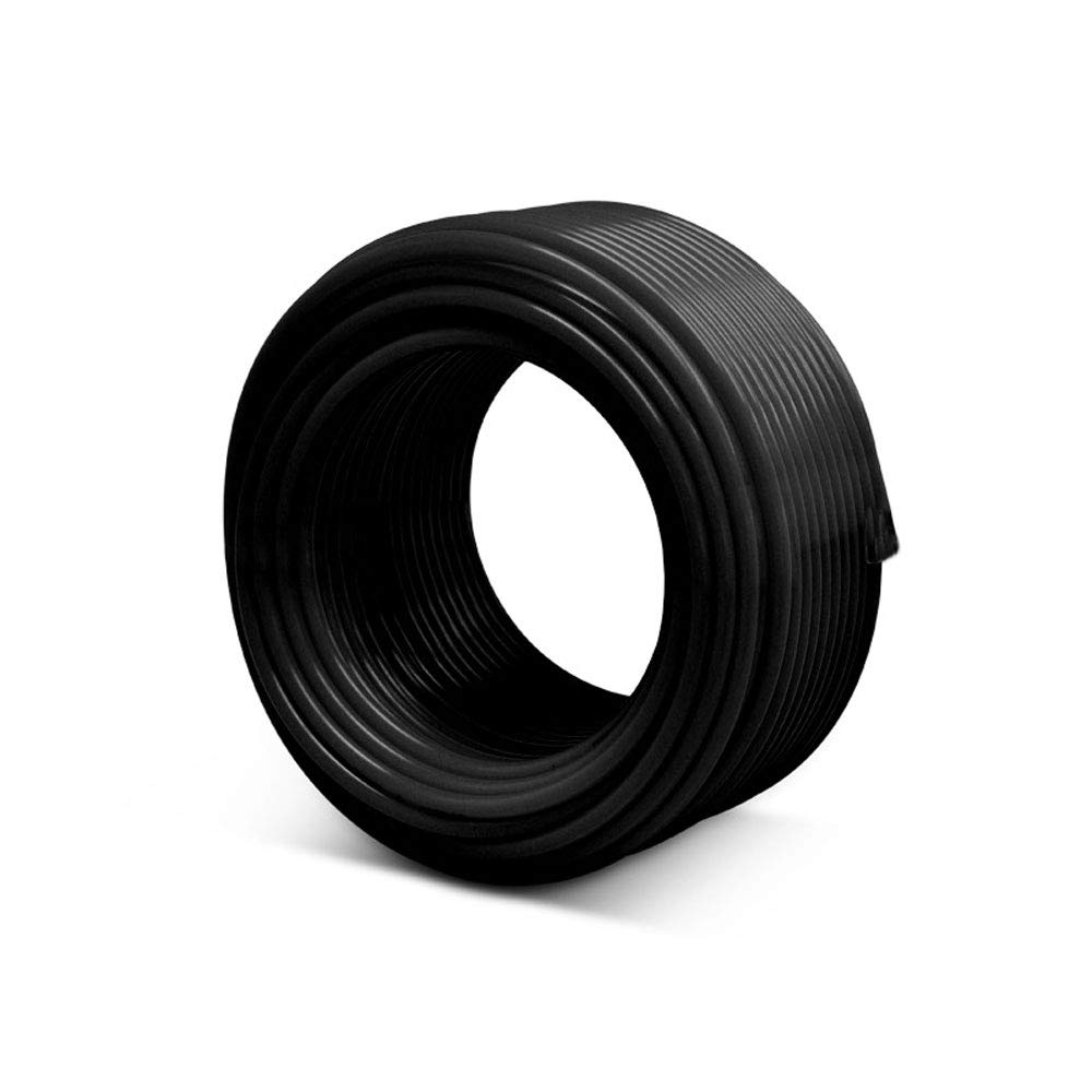 1/4" OD 25 Feet Length Black Tubing for Reverse Osmosis De-ionized Water Filtration Systems, Refrigerators, and Other Appliances (1/4" OD, 25') NSF