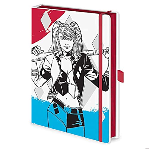 Carnet Harley Quinn A5 idéal pour le bureau et les cours