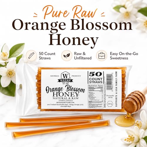 Miel Purísima Raw Naranja 50 Unidades en Paja miniatura 2