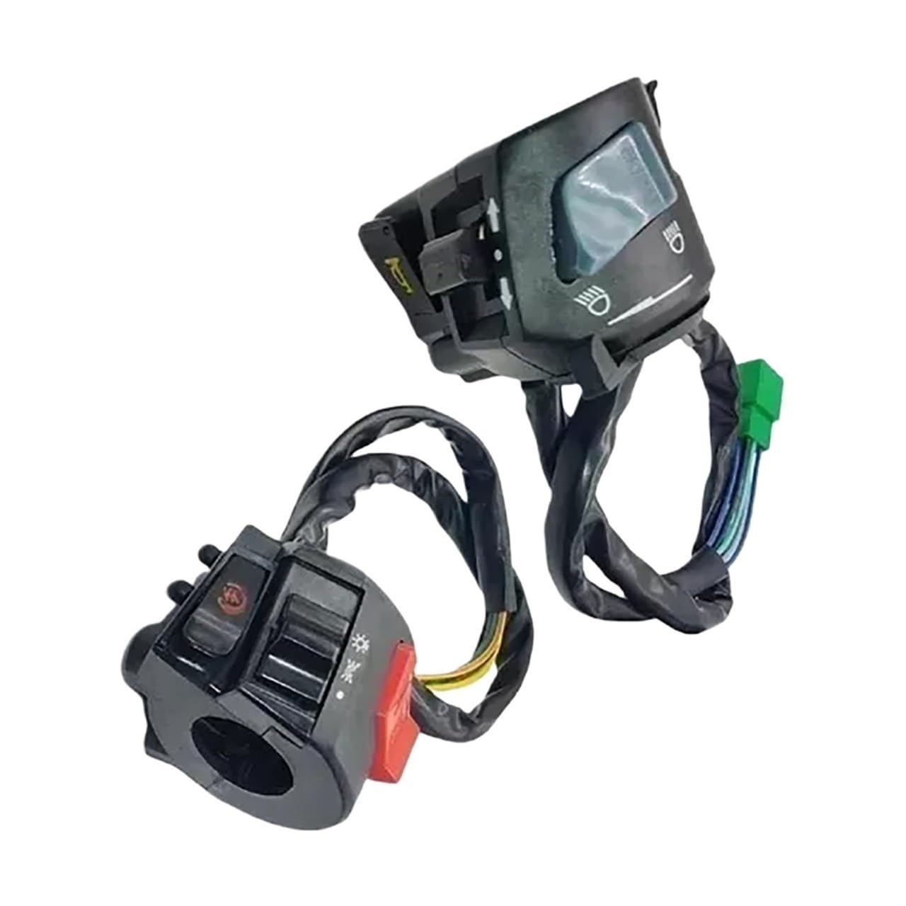 Pulsante interruttore manubri 2 Pezzi Comandi Manubrio Sinistro E Destro Per DT150 SPORT/per FORZA 150/FT150/FT 150/FT150G/FT150G NEGR/ricambi Per Motociclette FT