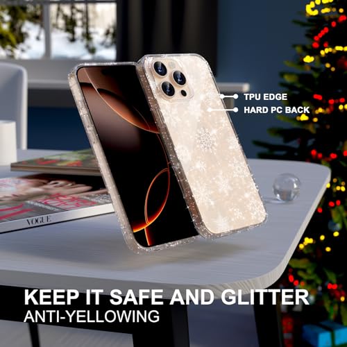 Coque de téléphone à paillettes iPhone 16 Pro Max antichoc - 7