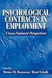 Psychological Contracts in Employment: Cross-National Perspectives