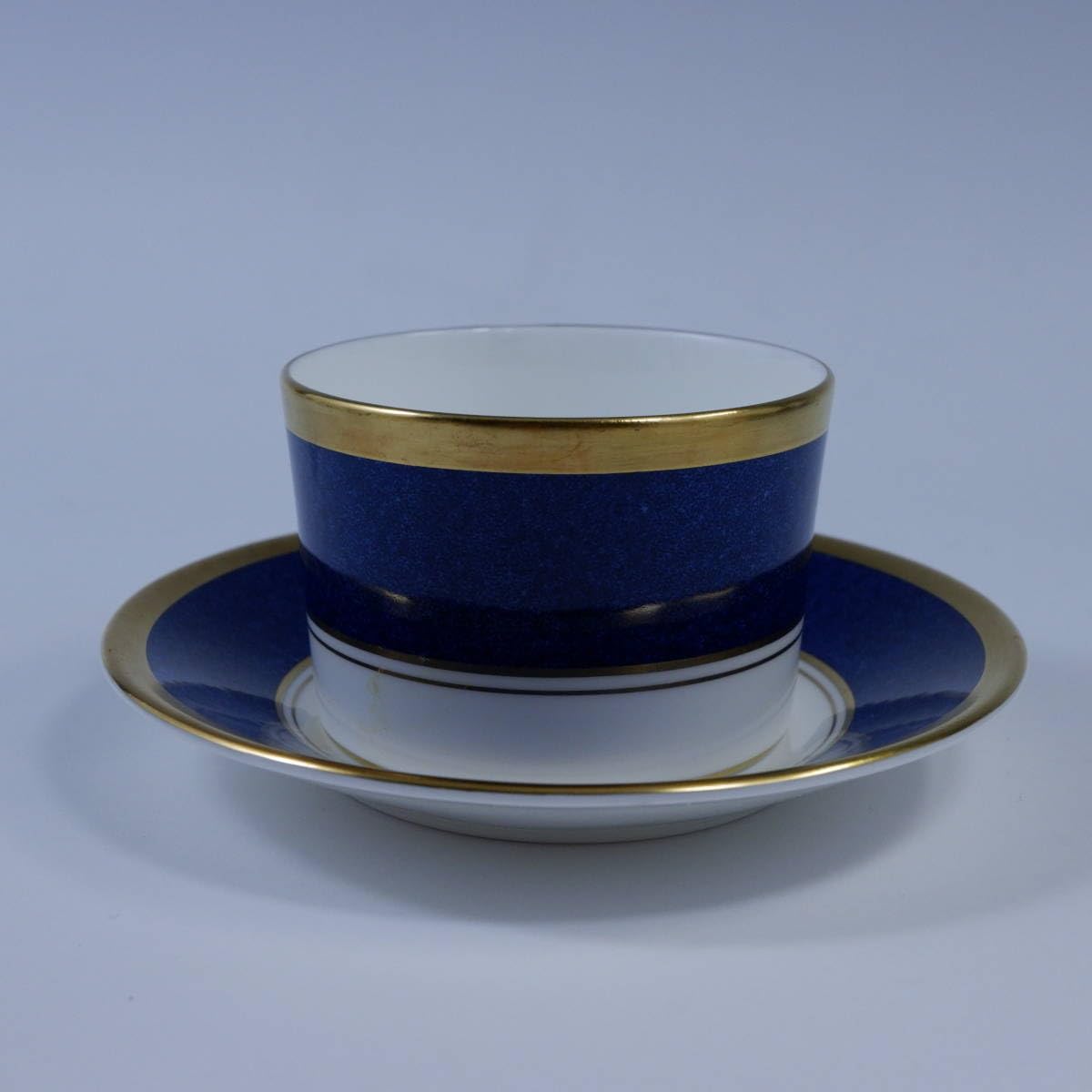 イギリス食器】美品コールポートアスローンブルー深皿蓋付き