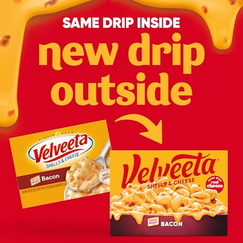 Image of Velveeta Shells and Cheese Mac and Cheese Dinner with Bacon, 10.3 oz
