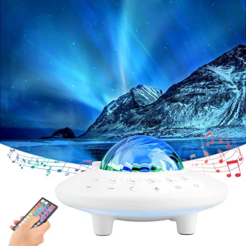 Innens Star Projector,Galaxy Projector Light For Bedroom With Bluetooth And Remote Control, 20 Colors Night Light With 14 Different White Noise,Portable Rechargeable Aurora Light For Room Decor Gifts #TOP8