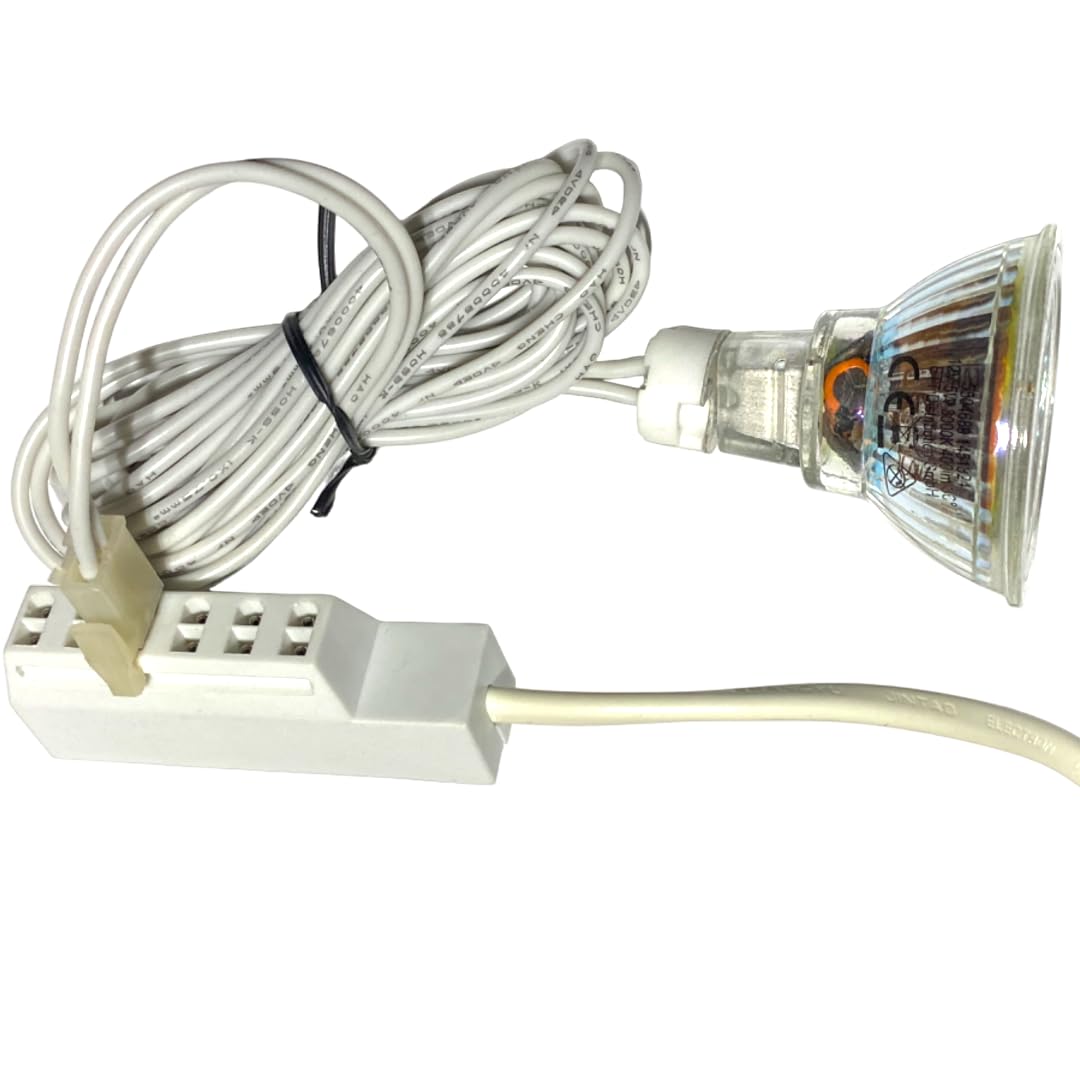 LED Einbaustrahler Set 12V schwenkbar – 6er Set mit je 120 cm Kabel & AMP-Stecksystem – 3W MR16 Spot inkl. Trafo, IP20, 250 Lumen, 55 mm Einbautiefe – LED Deckenstrahler für Wohnbereiche, Küche & Flur